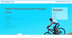 Desktop Screenshot of fahrradshop-cunow.de
